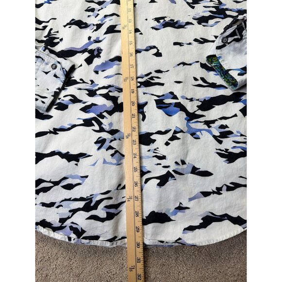 Robert Graham Mens Long Sleeve Button-Up Shirt 2XL Multicolor Abstract Pattern - Picture 9 of 9